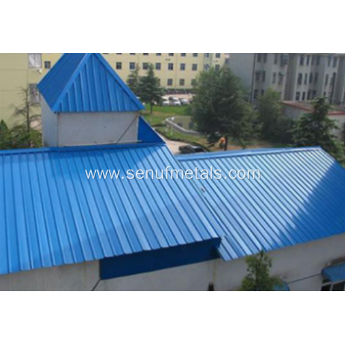 Single layer metal forming machine glazed tile